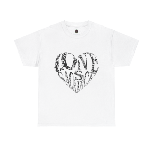 "Love" Artistic Heart T-Shirt